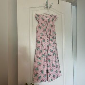 Floral Pink Jumpsuit